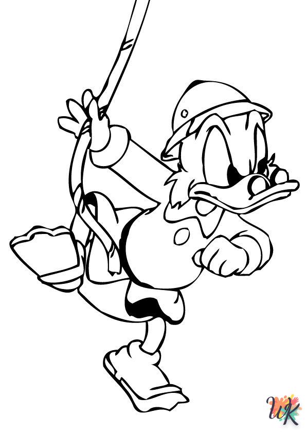 Dibujos para Colorear Scrooge McDuck 11