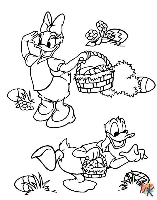 Dibujos para Colorear Semana Santa con Disney 2