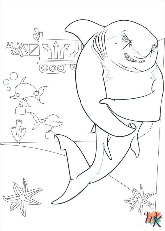 Dibujos para Colorear Shark Tale 02