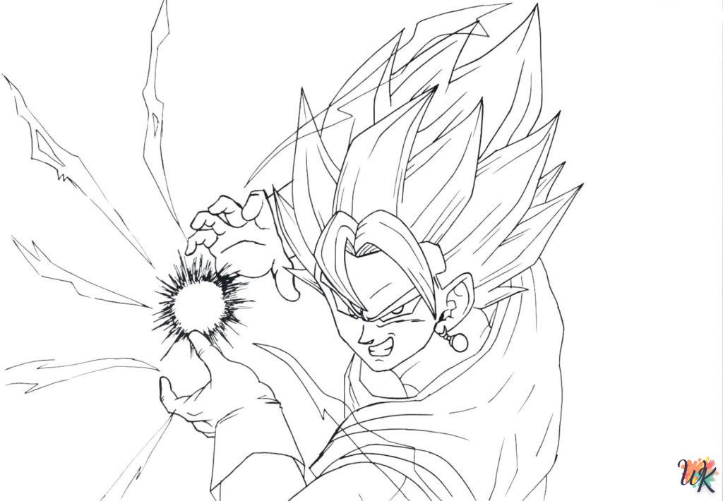 Dibujos para Colorear Son Goku 35