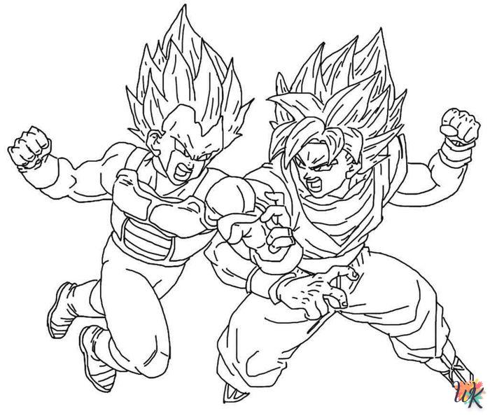 Dibujos para Colorear Son Goku 39