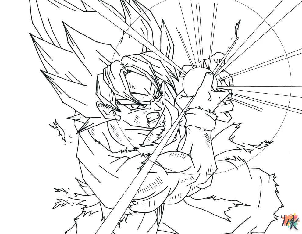 Dibujos para Colorear Son Goku 51