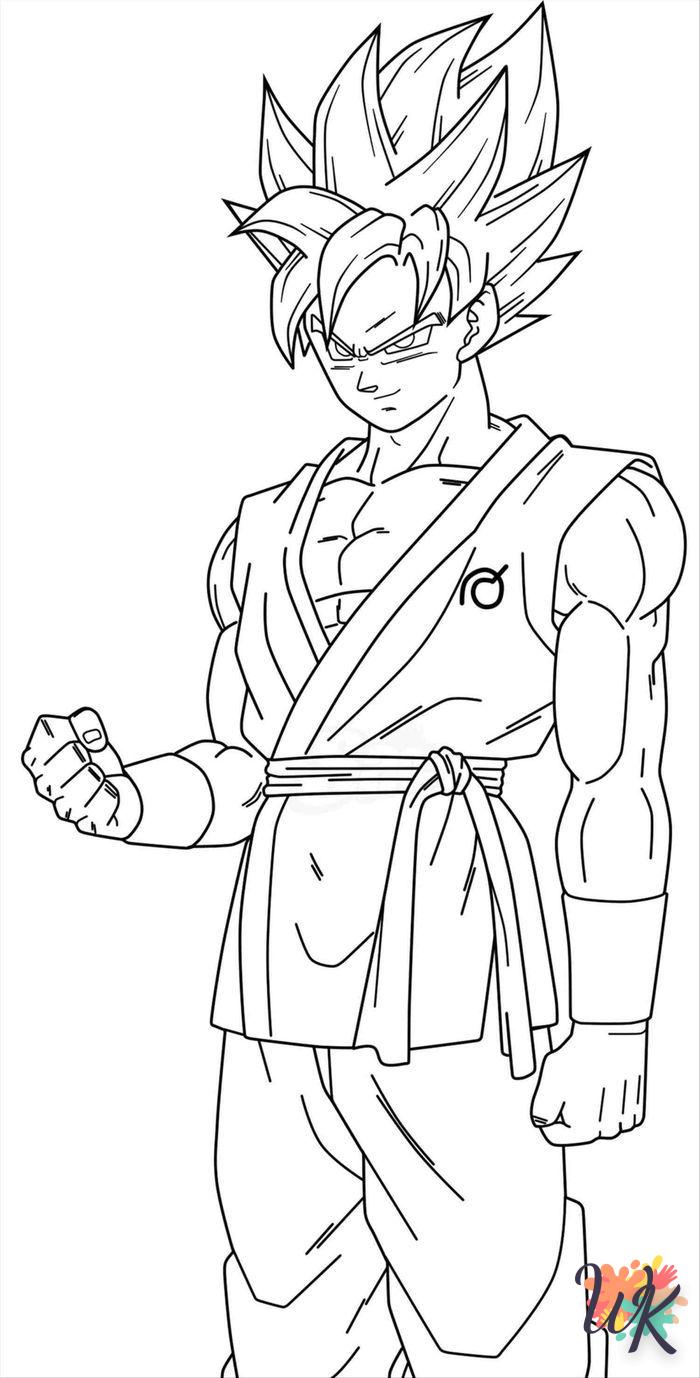 Dibujos para Colorear Son Goku 54