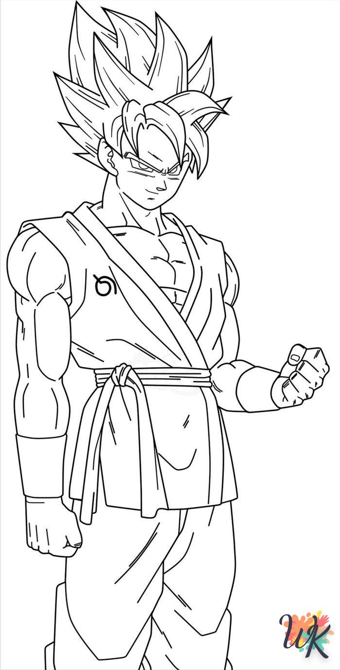 Dibujos para Colorear Son Goku 55