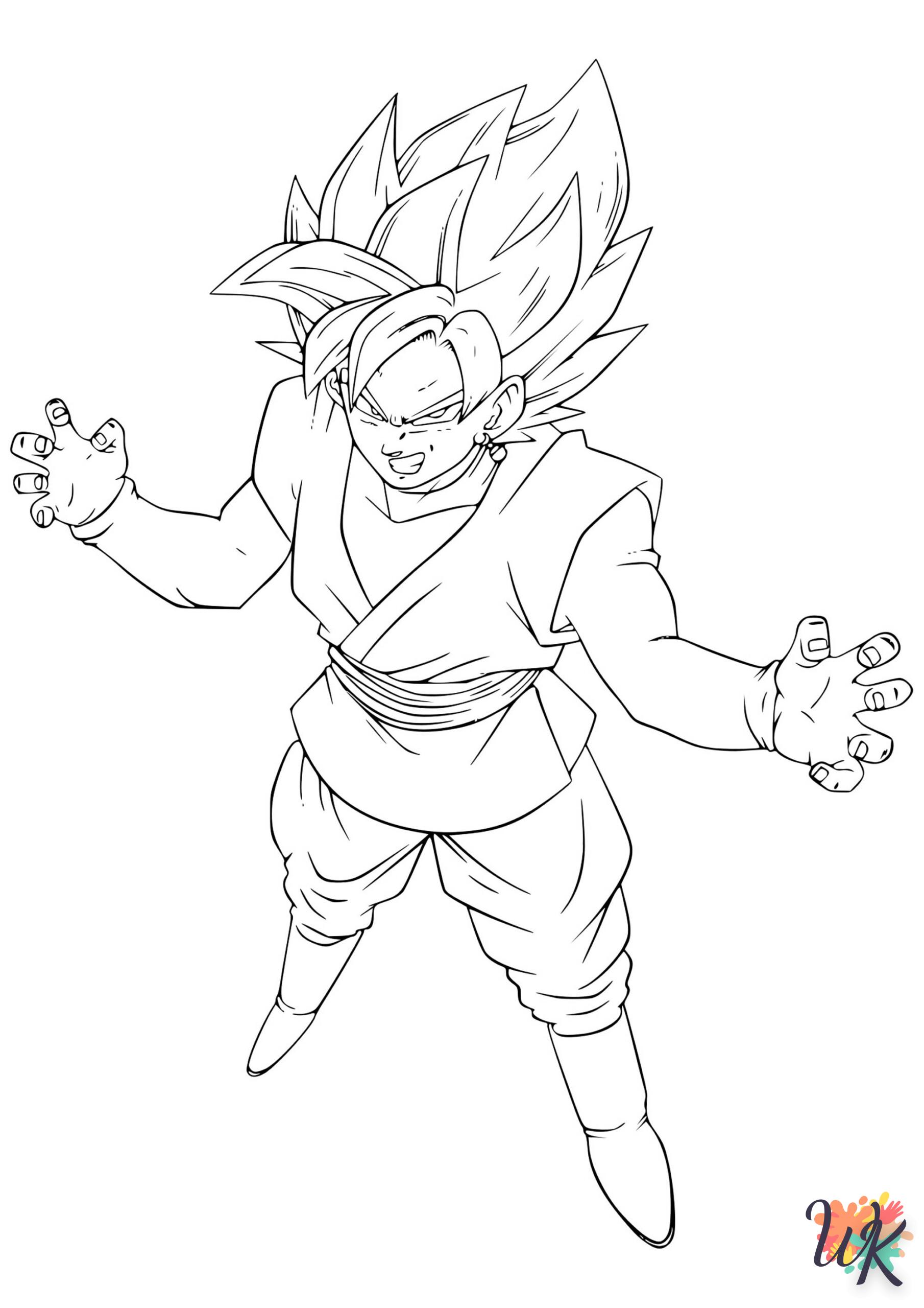 Dibujos para Colorear Son Goku 57 scaled