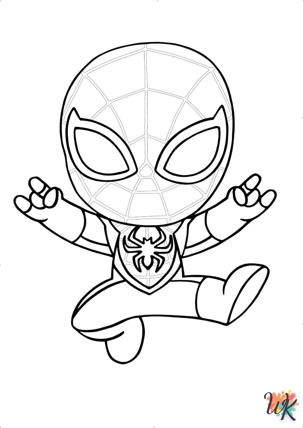 Dibujos para Colorear Spiderman 10