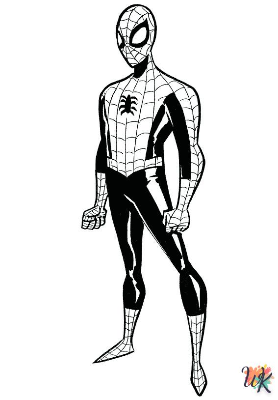Dibujos para Colorear Spiderman 12