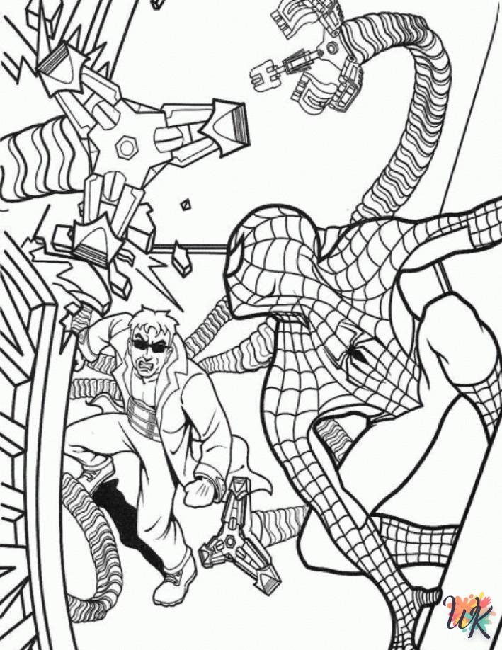 Dibujos para Colorear Spiderman 13