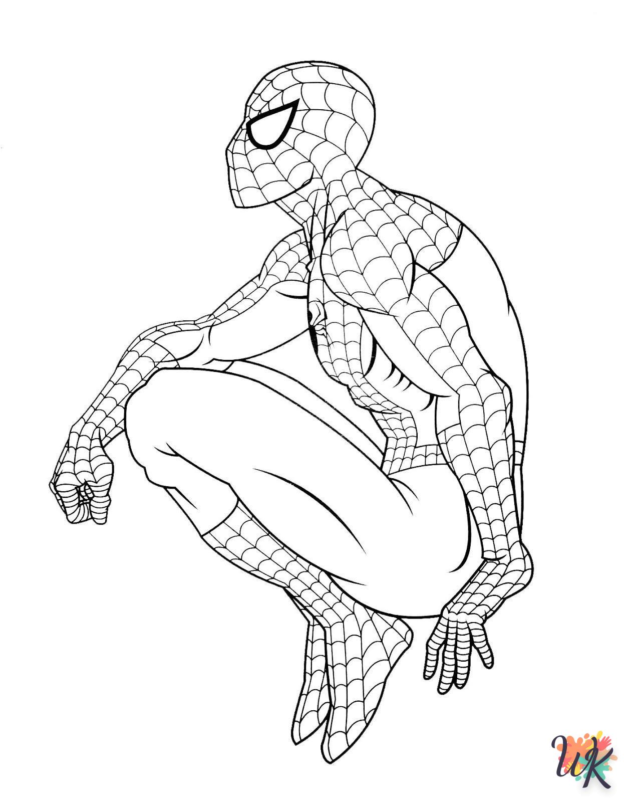 Dibujos para Colorear Spiderman 15
