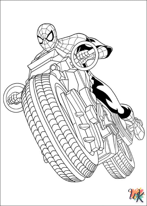 Dibujos para Colorear Spiderman 2