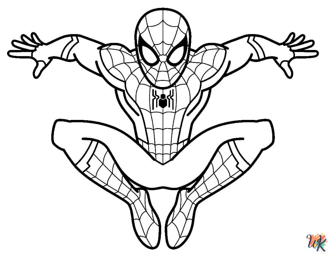 Dibujos para Colorear Spiderman 23
