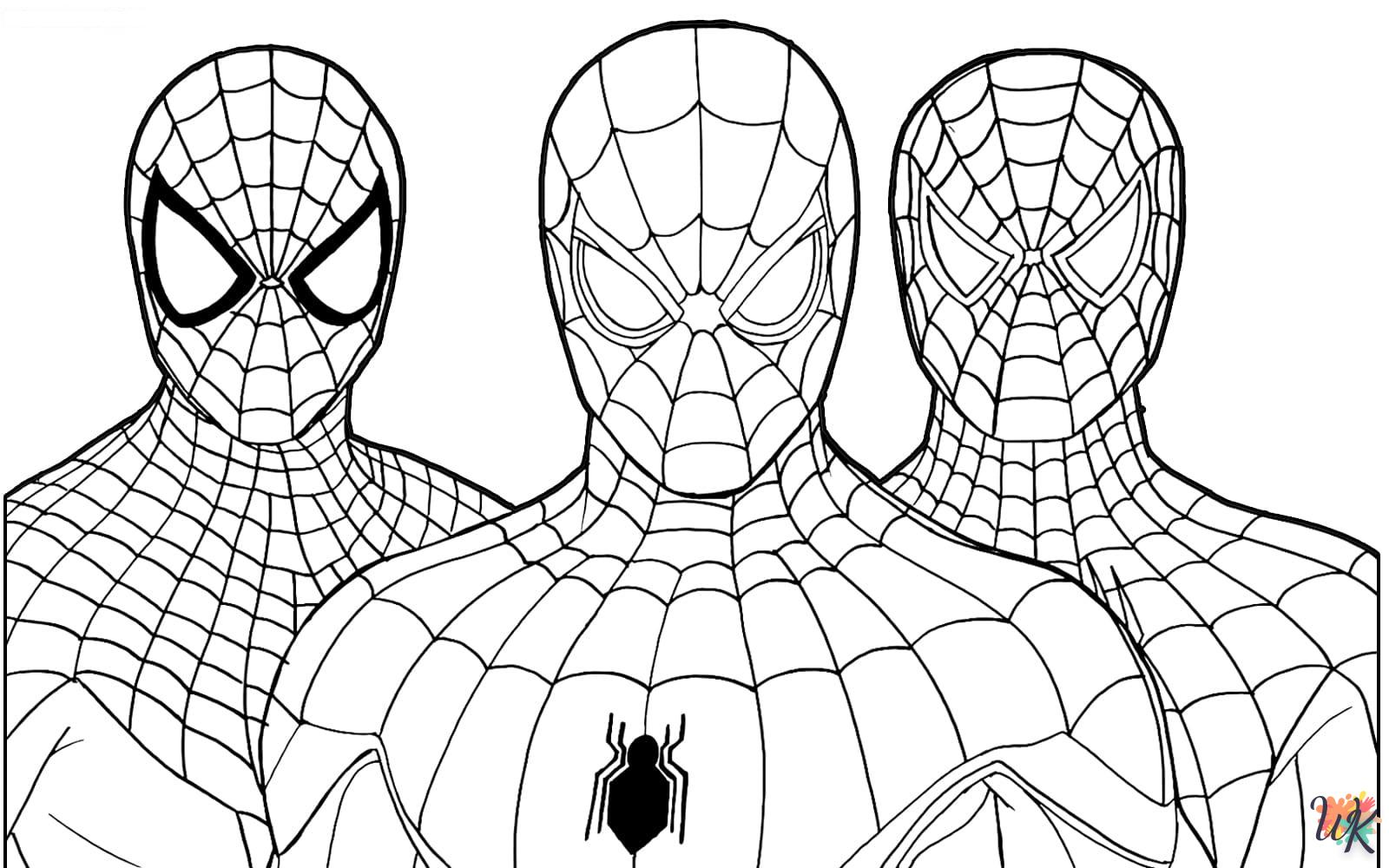 Dibujos para Colorear Spiderman 25