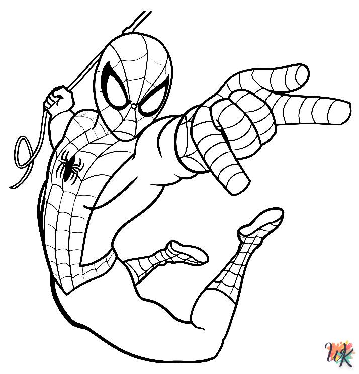 Dibujos para Colorear Spiderman 3