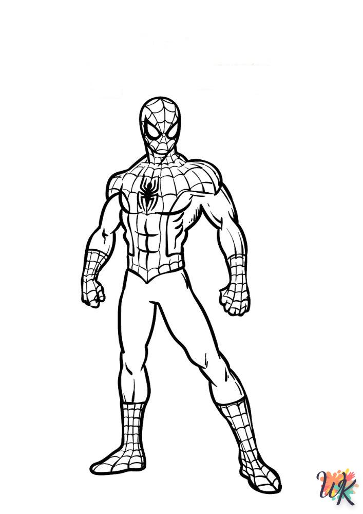 Dibujos para Colorear Spiderman 30