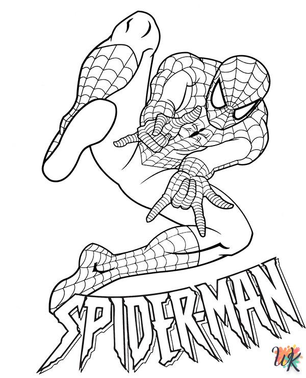 Dibujos para Colorear Spiderman 31