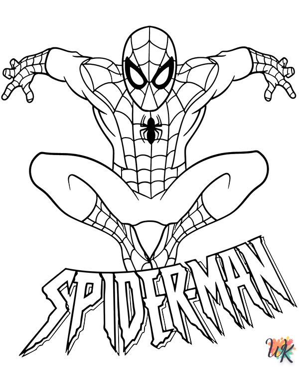 Dibujos para Colorear Spiderman 33