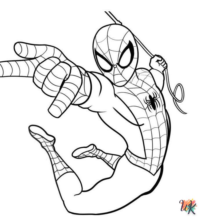 Dibujos para Colorear Spiderman 35