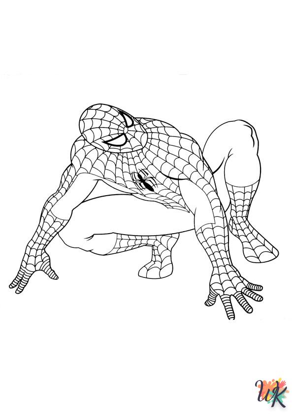 Dibujos para Colorear Spiderman 36