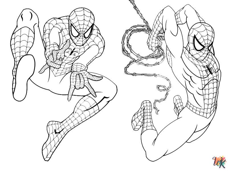 Dibujos para Colorear Spiderman 38