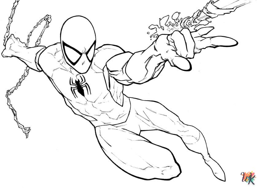 Dibujos para Colorear Spiderman 39