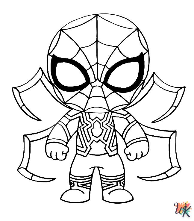 Dibujos para Colorear Spiderman 4