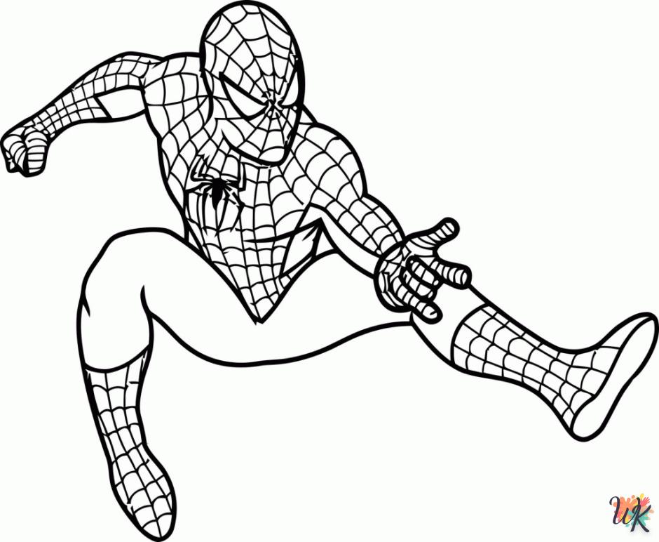 Dibujos para Colorear Spiderman 47