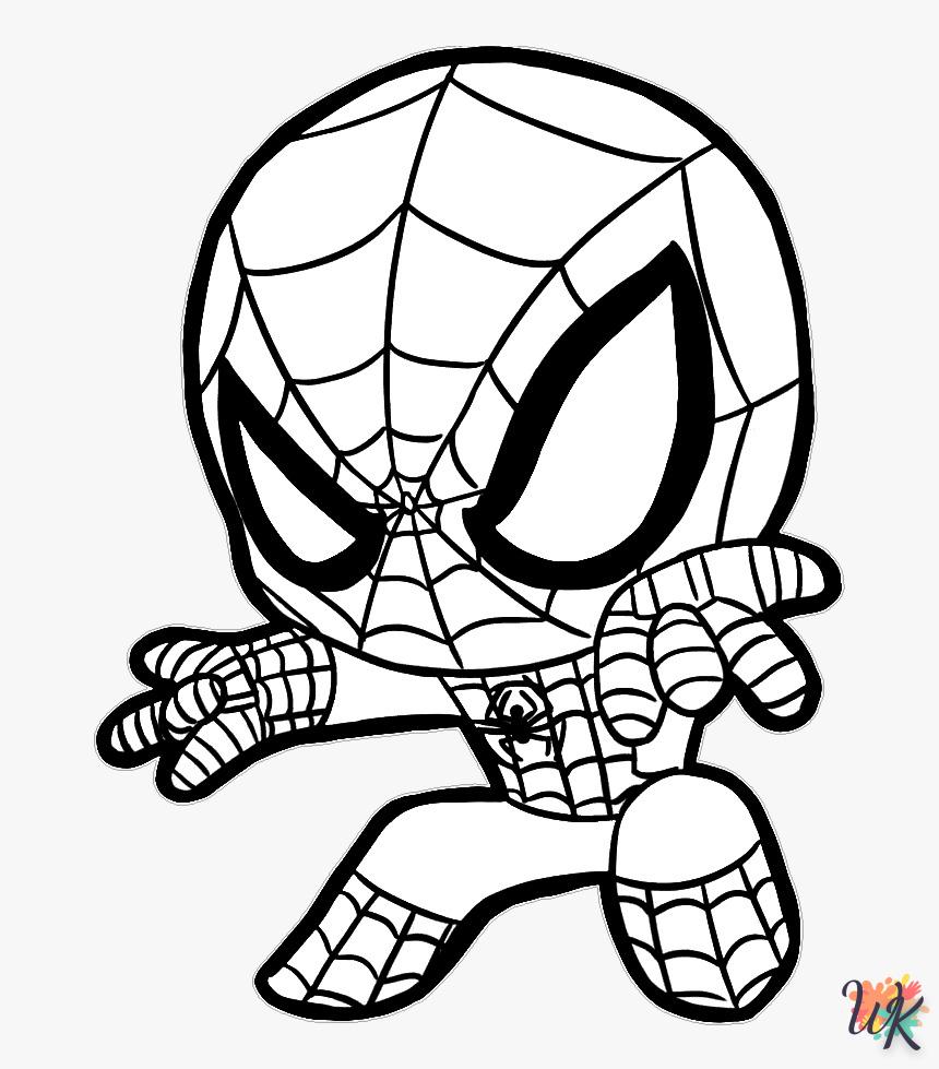 Dibujos para Colorear Spiderman 5