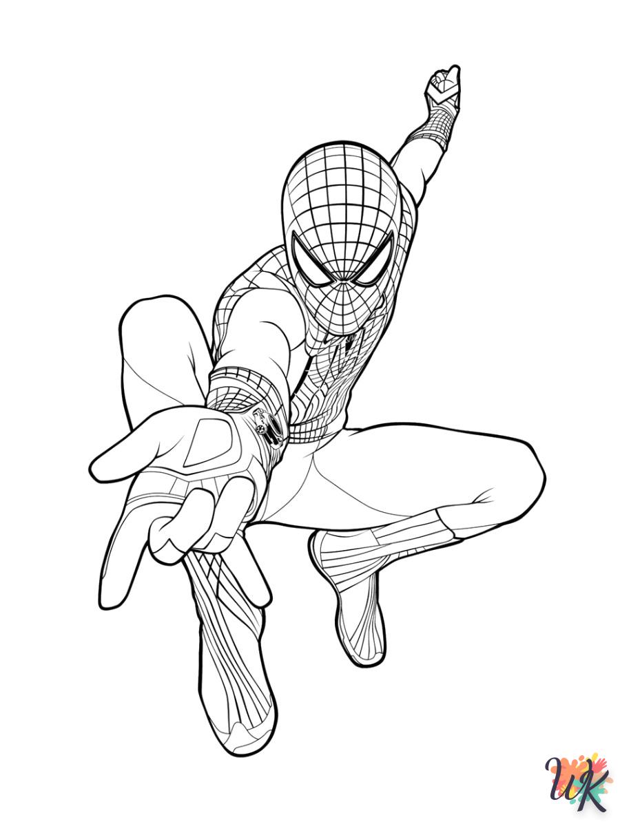 Dibujos para Colorear Spiderman 6
