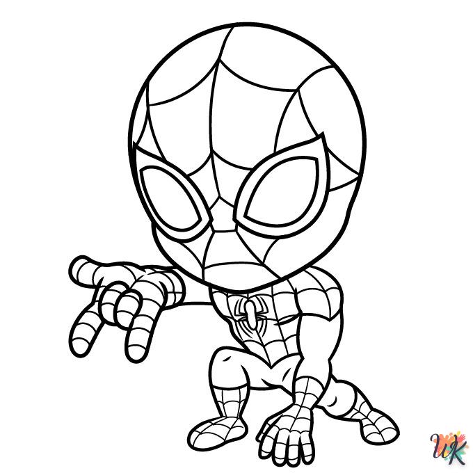 Dibujos para Colorear Spiderman 9
