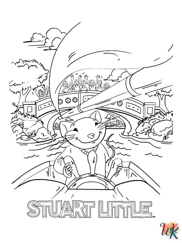 Dibujos para Colorear Stuart Little 12