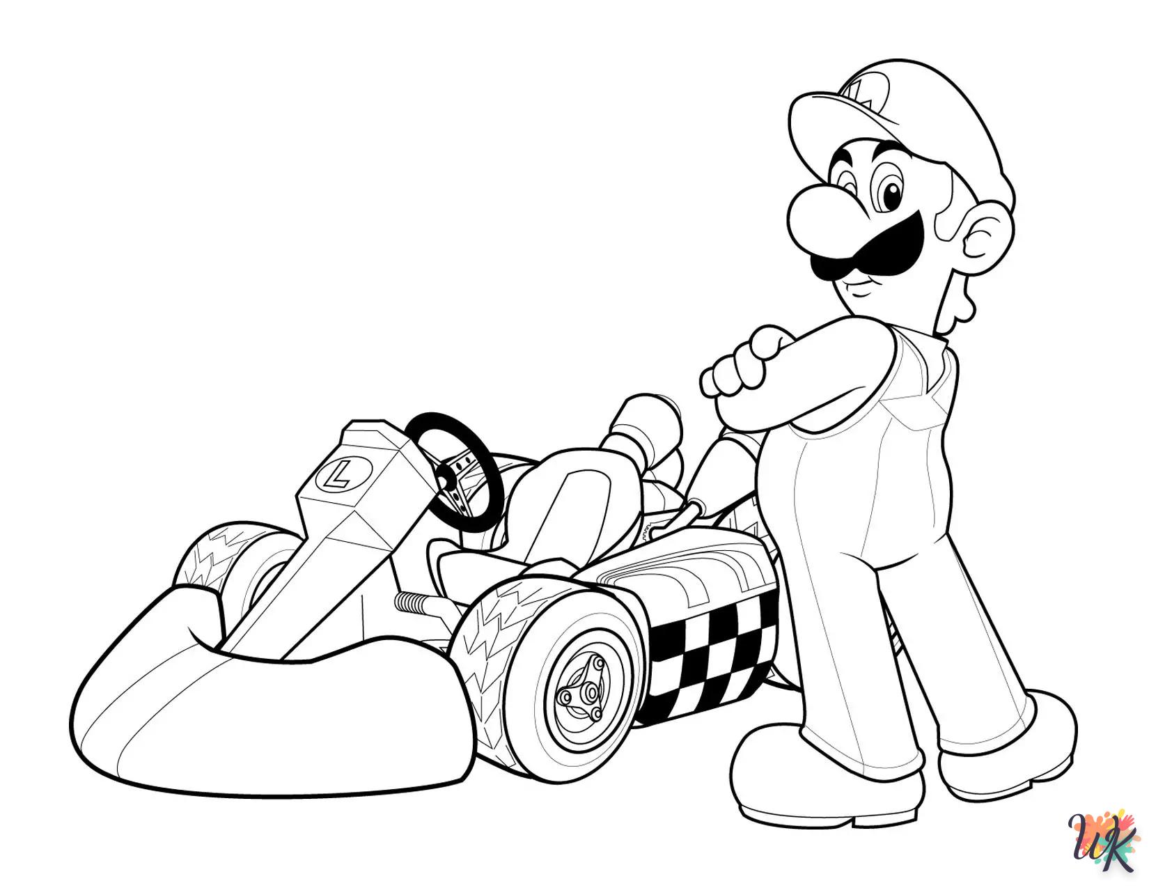 Dibujos para Colorear Super Mario Bros 11