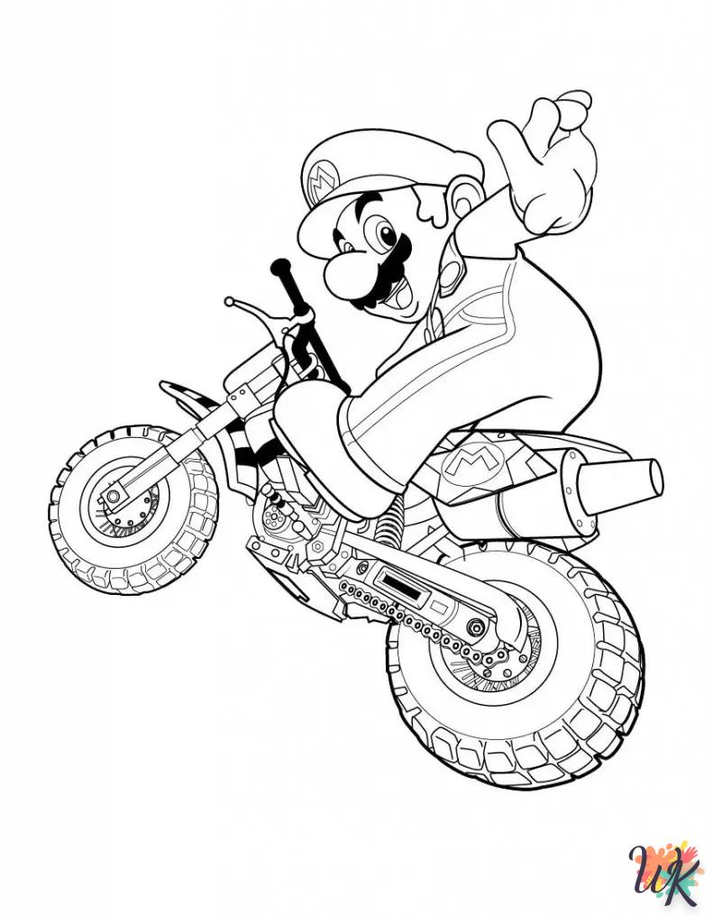 Dibujos para Colorear Super Mario Bros 19