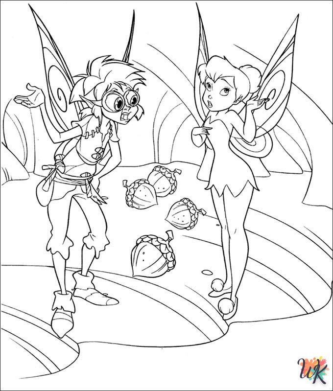 Dibujos para Colorear Tinker Bell 16