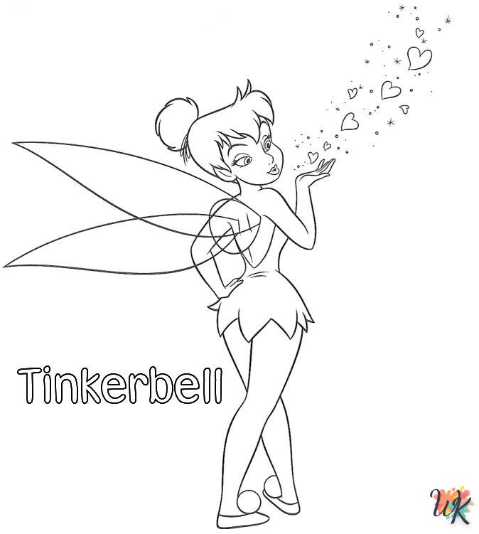 Dibujos para Colorear Tinker Bell 3