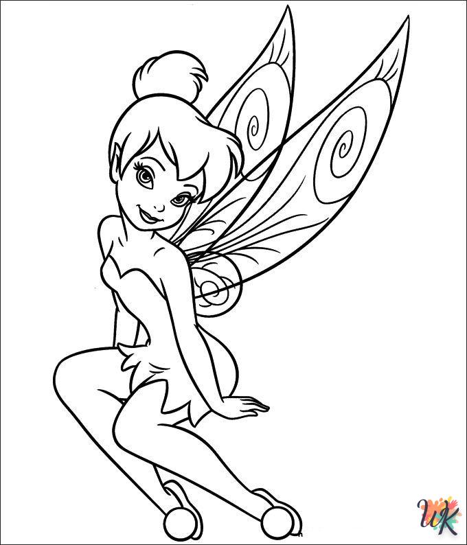 Dibujos para Colorear Tinker Bell 4