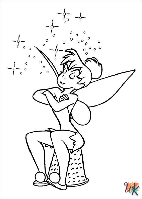 Dibujos para Colorear Tinker Bell 42