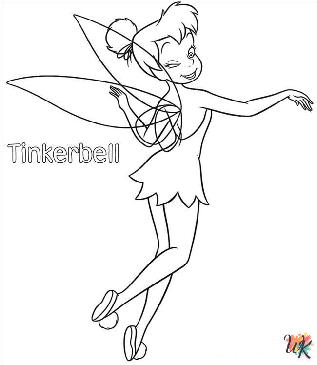 Dibujos para Colorear Tinker Bell 50