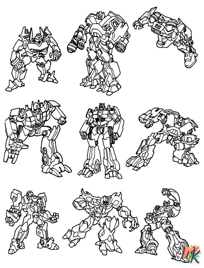 Dibujos para Colorear Transformers 2