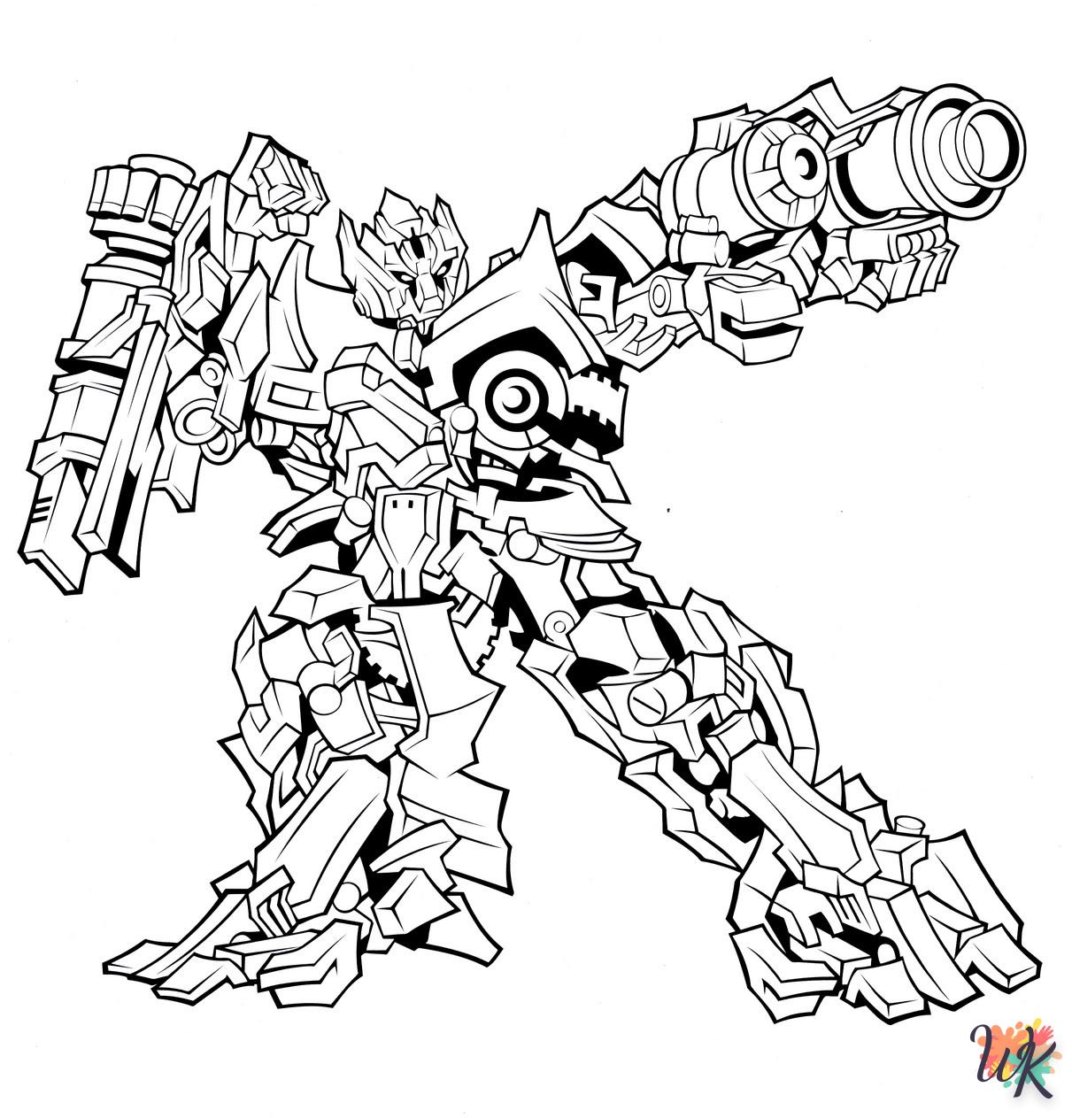 Dibujos para Colorear Transformers 3
