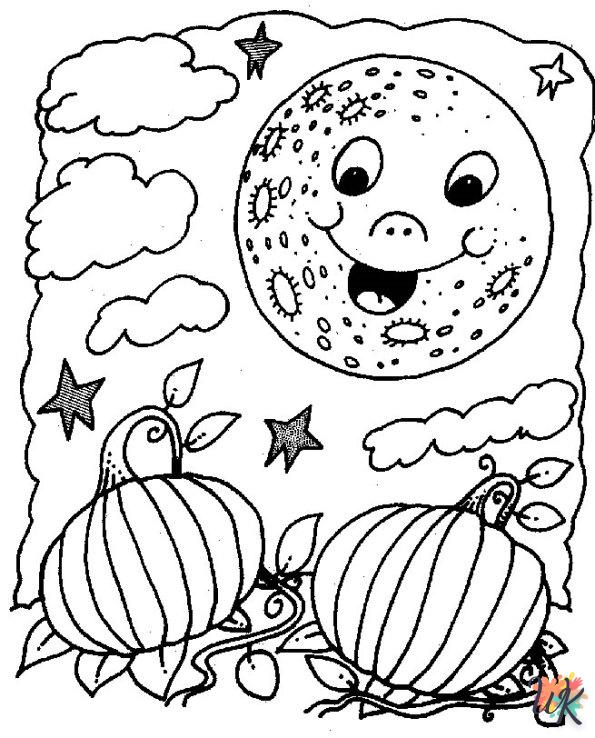 Dibujos para Colorear halloween 110