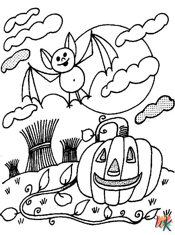 Dibujos para Colorear halloween 12