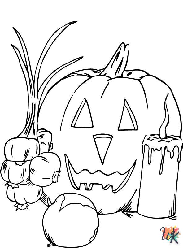 Dibujos para Colorear halloween 27