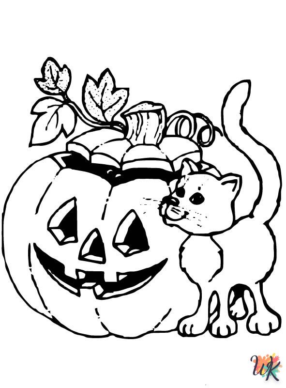 Dibujos para Colorear halloween 63