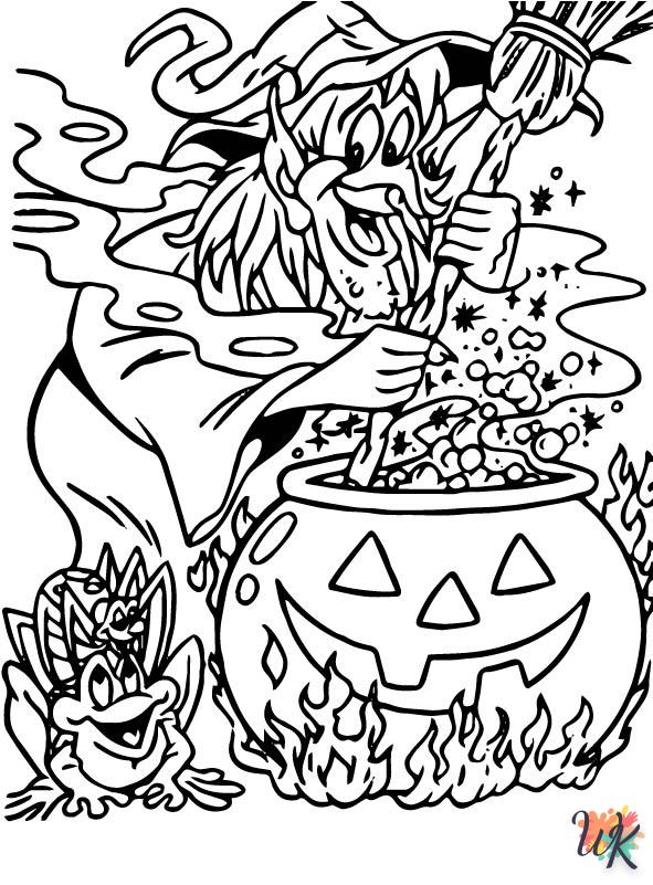 Dibujos para Colorear halloween 78