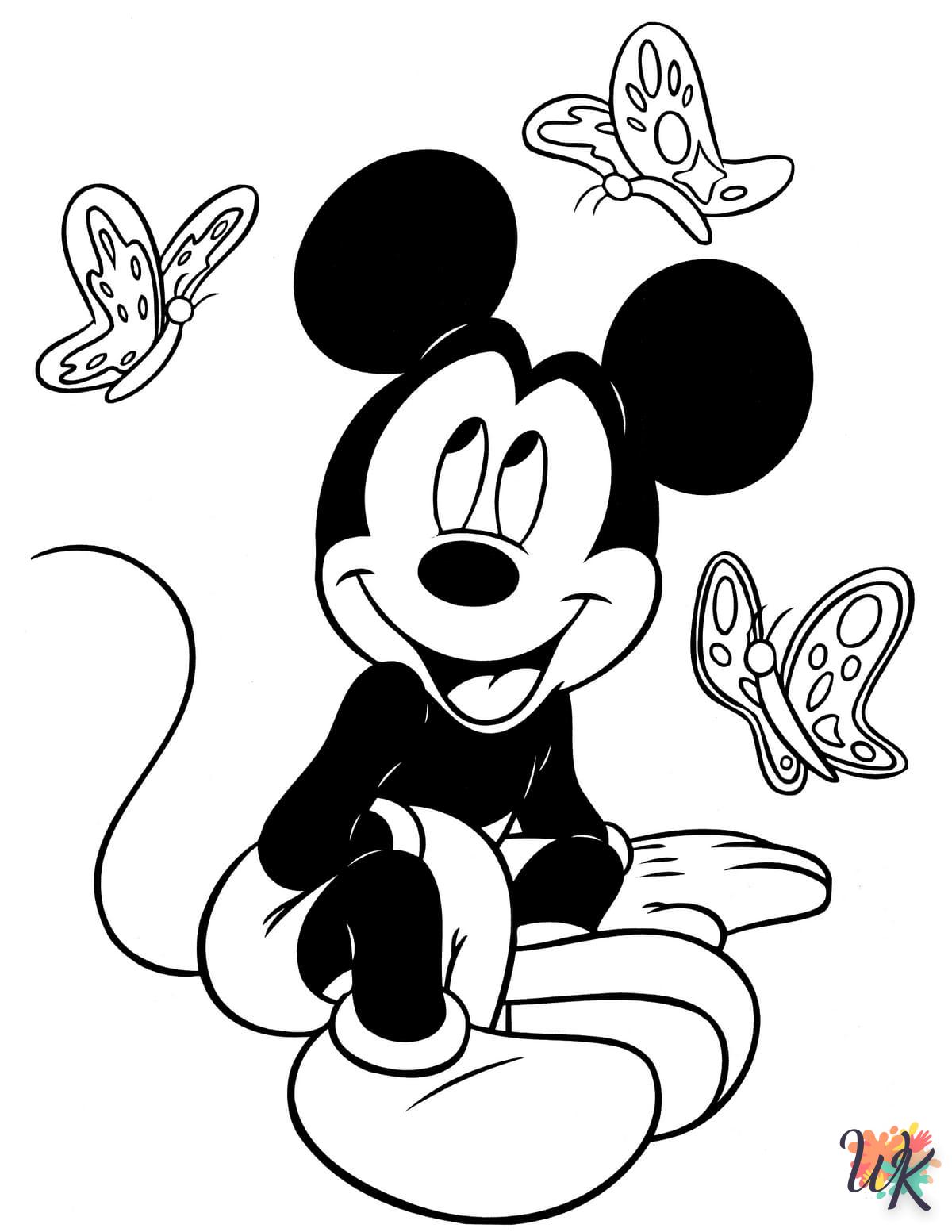 Dibujos para Colorear mickey mouse 13