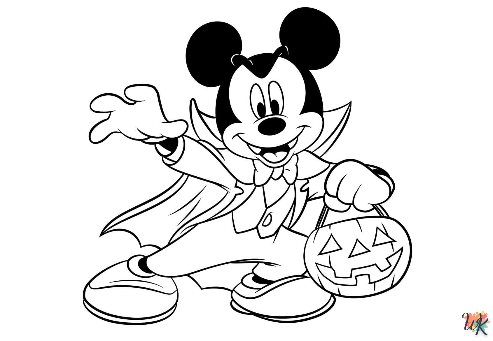 Dibujos para Colorear mickey mouse 15