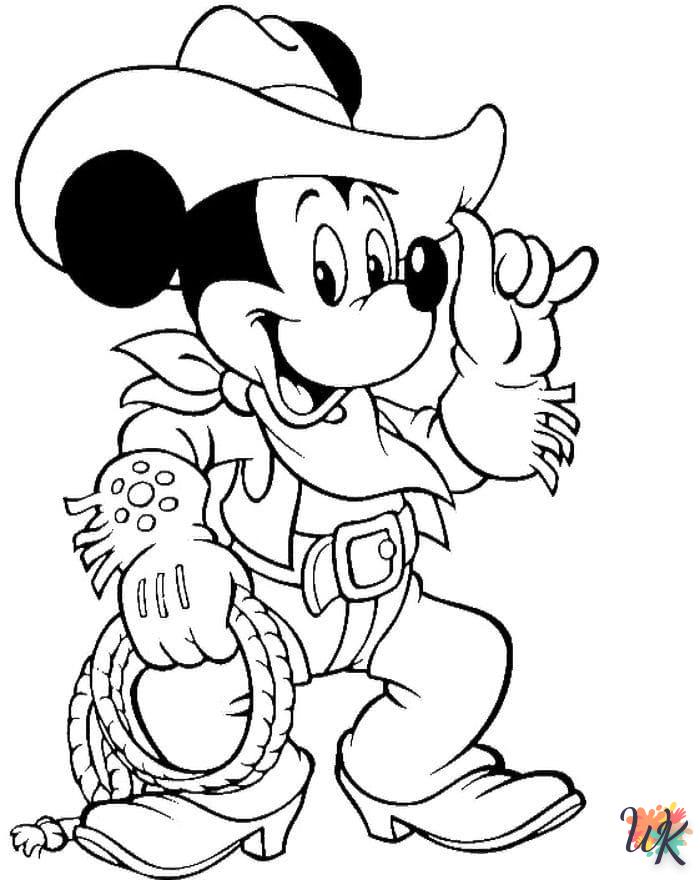 Dibujos para Colorear mickey mouse 20