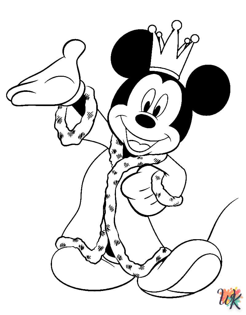 Dibujos para Colorear mickey mouse 21