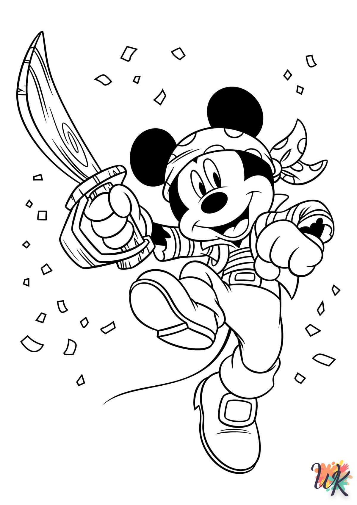 Dibujos para Colorear mickey mouse 22