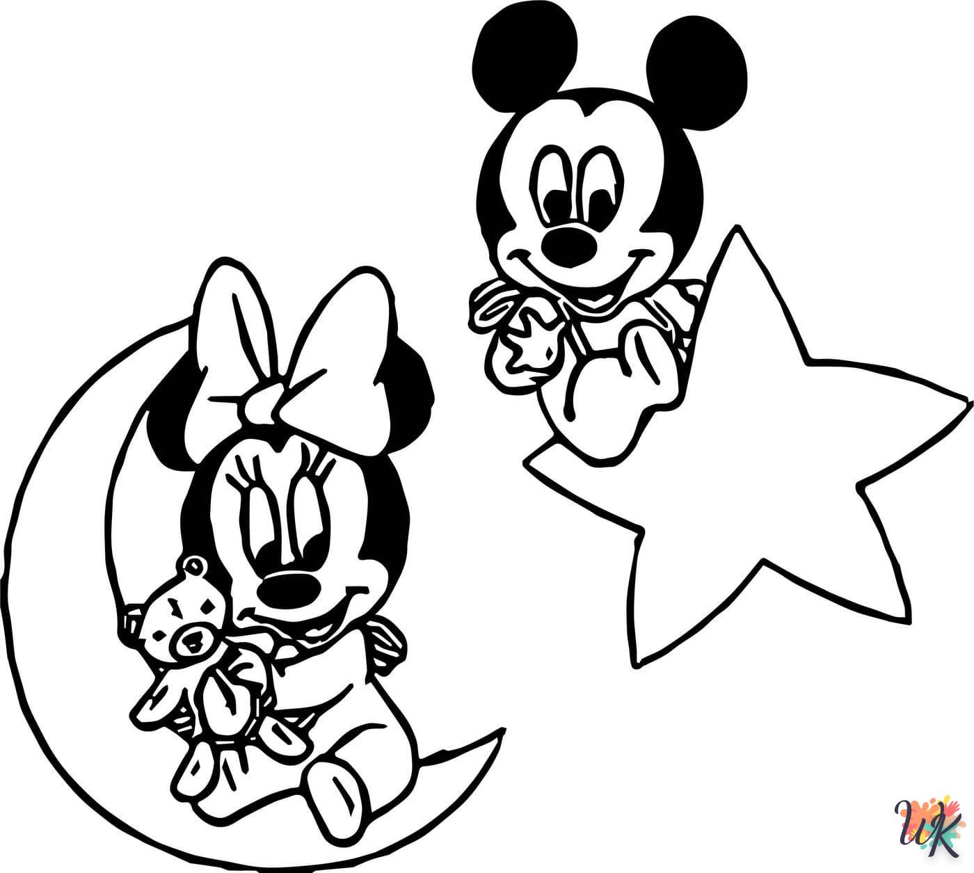 Dibujos para Colorear mickey mouse 23